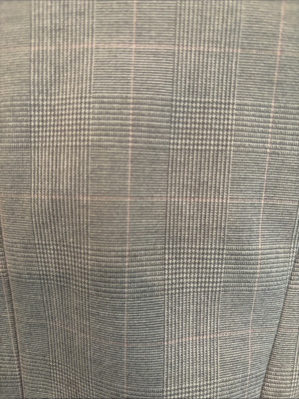 Tahari Light Gray Single-Button Notch-Lapel Blazer - Picture 7 of 7